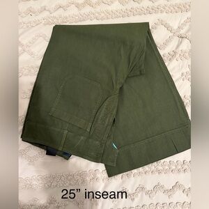 Anthropologie Forest Green Ankle Pants